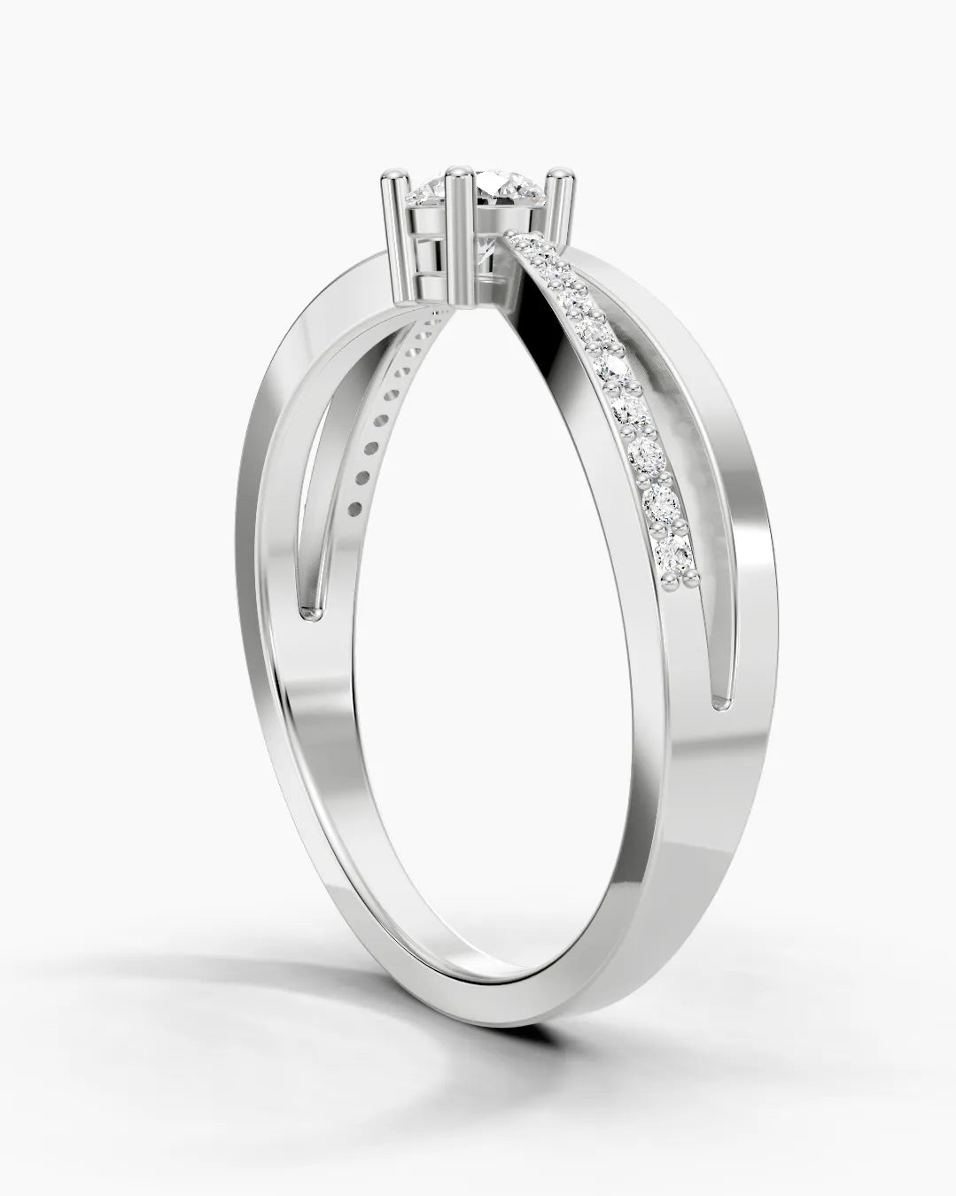 Flowing Embrace Women Ring