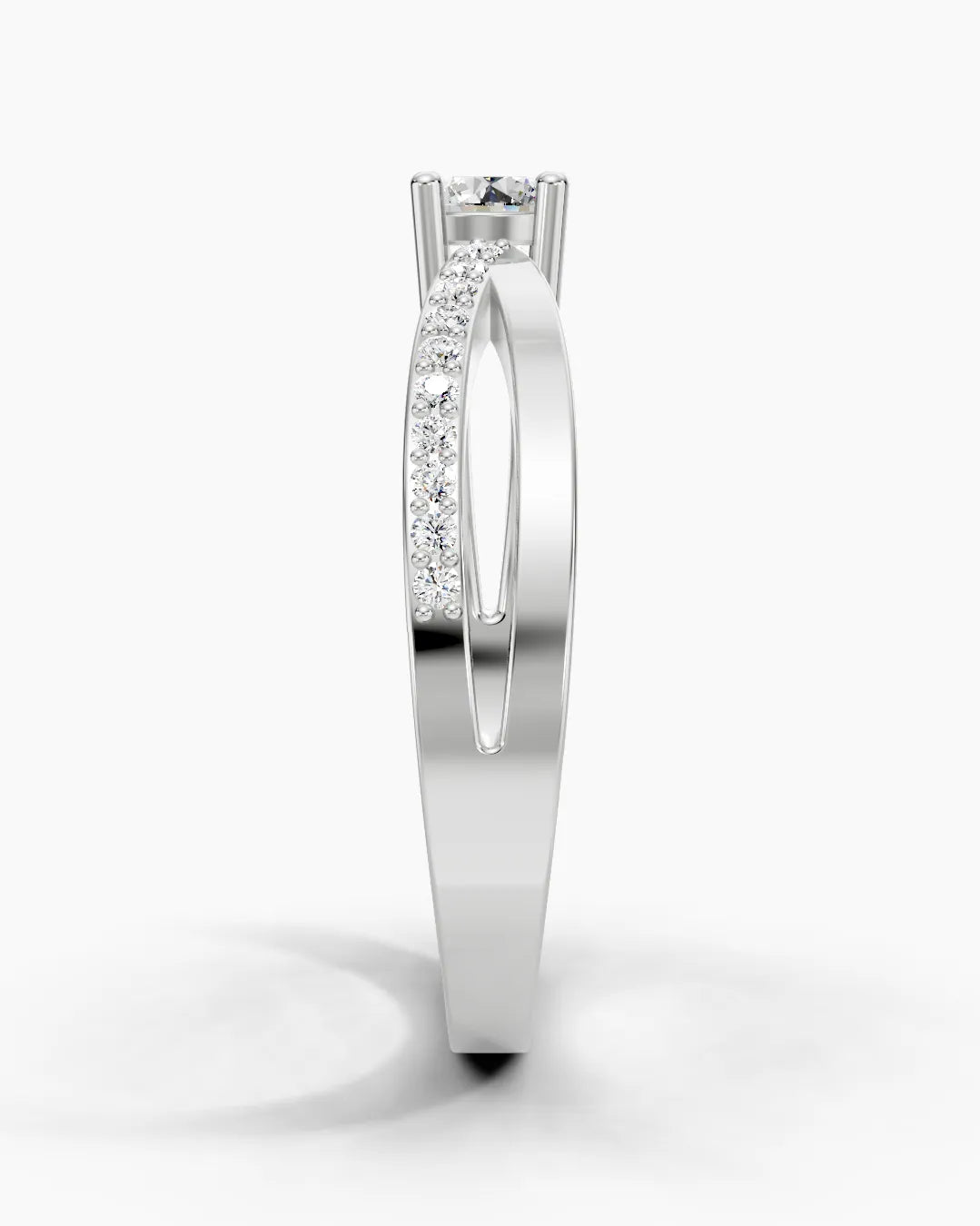 Flowing Embrace Women Ring