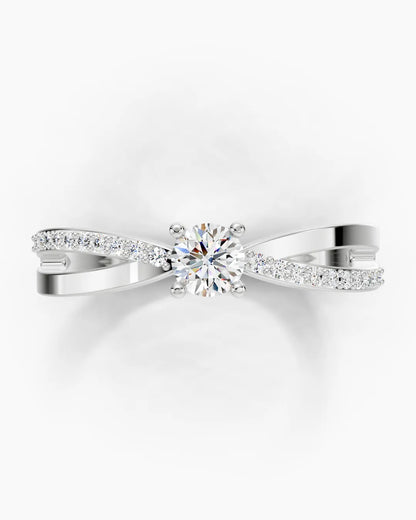 Flowing Embrace Women Ring