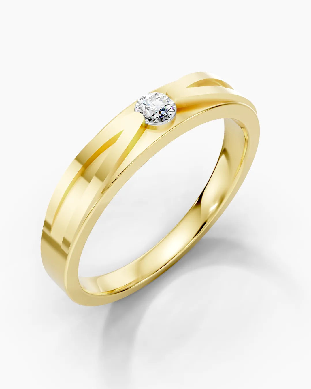 Pinnacle Dome Men Ring