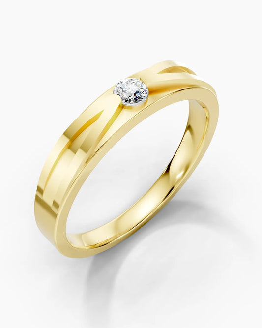 Pinnacle Dome Men Ring