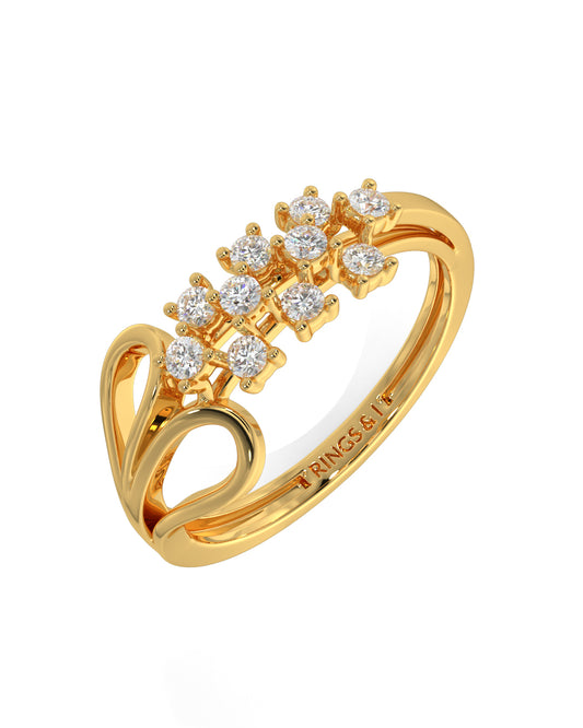 Shimmering Array Women Ring