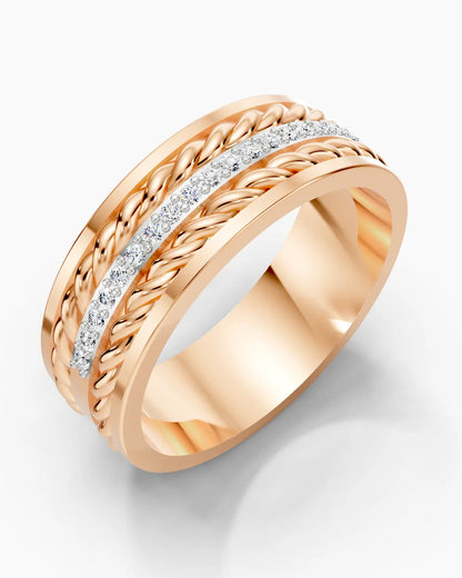 Twist Majesty Men Ring