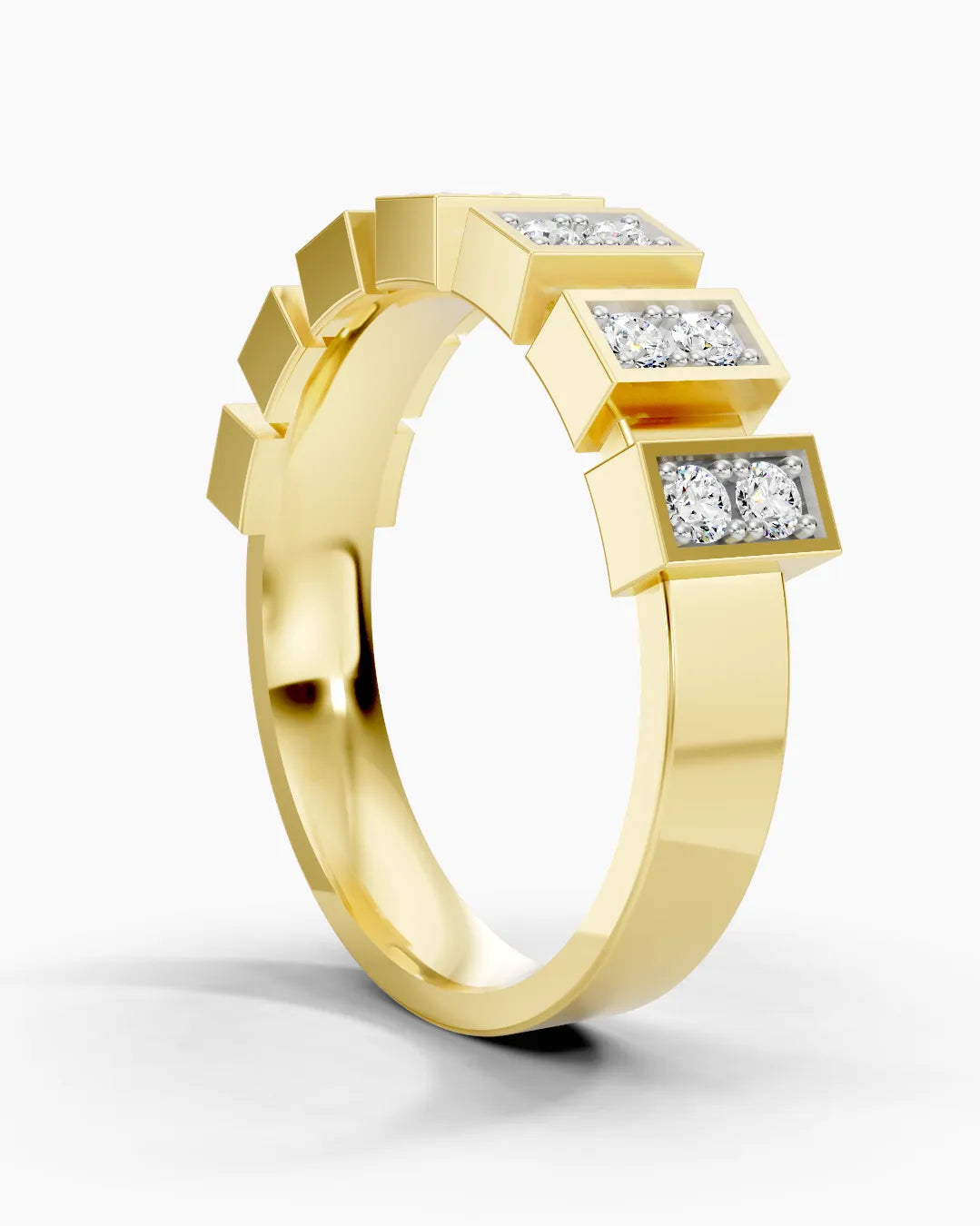 Regal Blocks Women Ring
