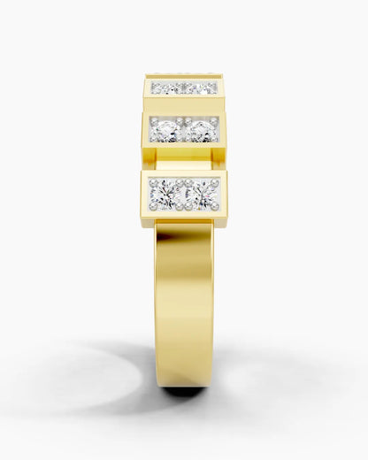Regal Blocks Women Ring