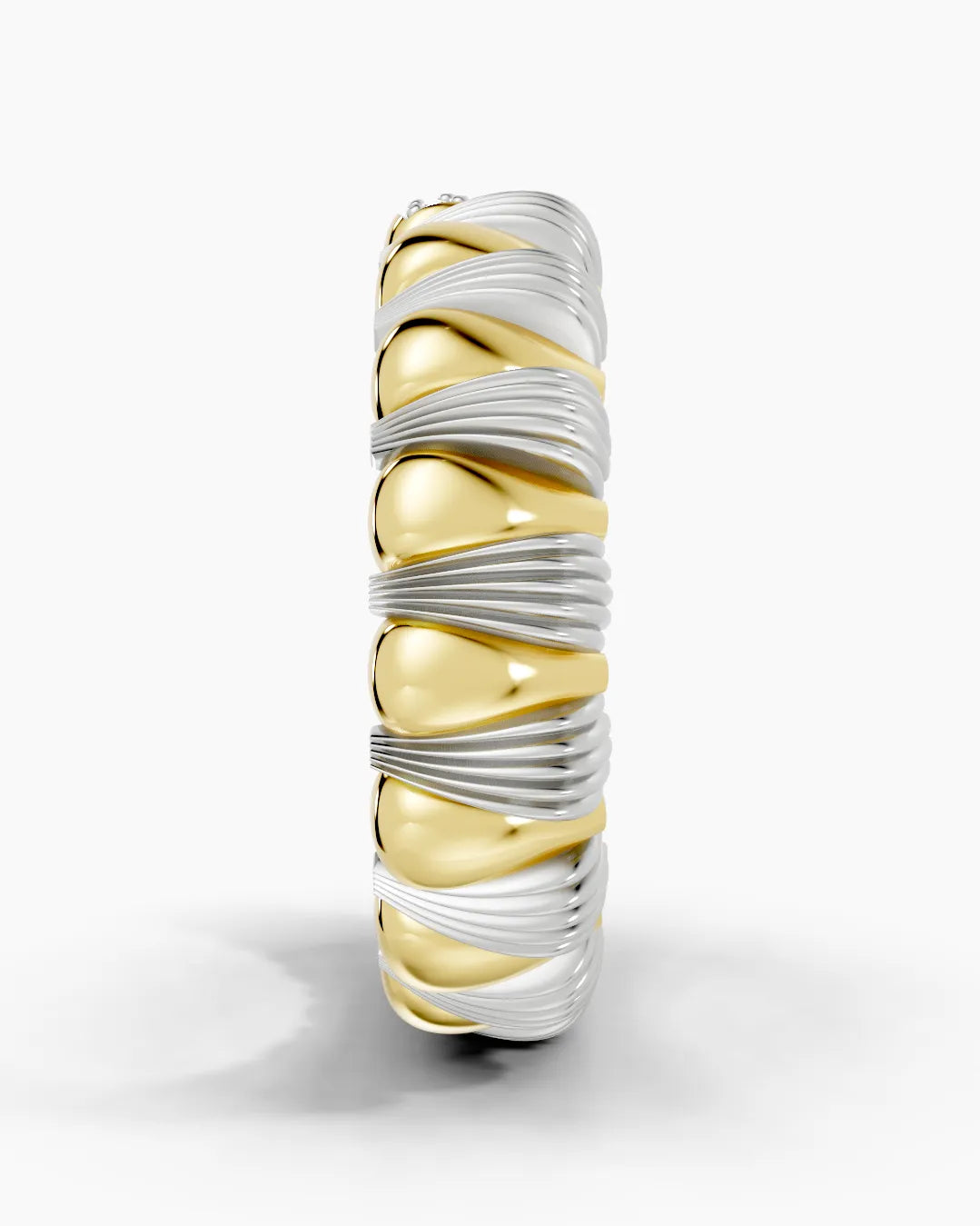 Woven Texture Men Ring
