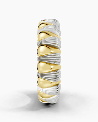 Woven Texture Men Ring