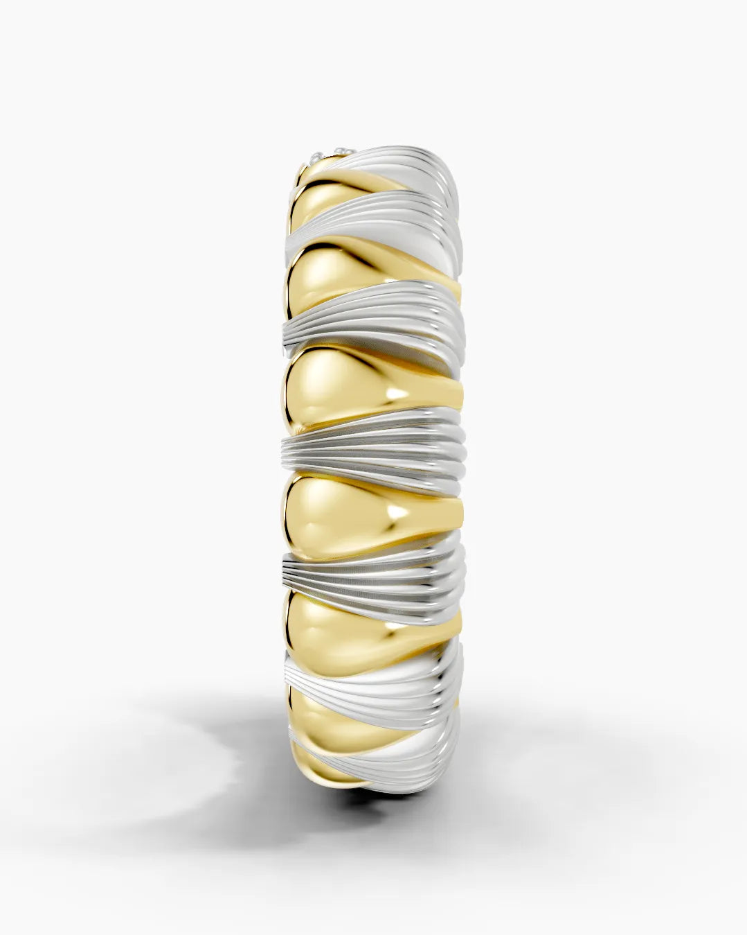 Woven Texture Men Ring