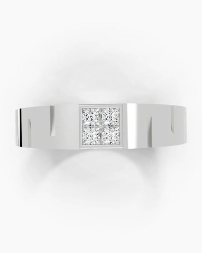 Caden Grid Men Ring