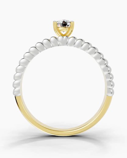 Pearl Row Women Ring