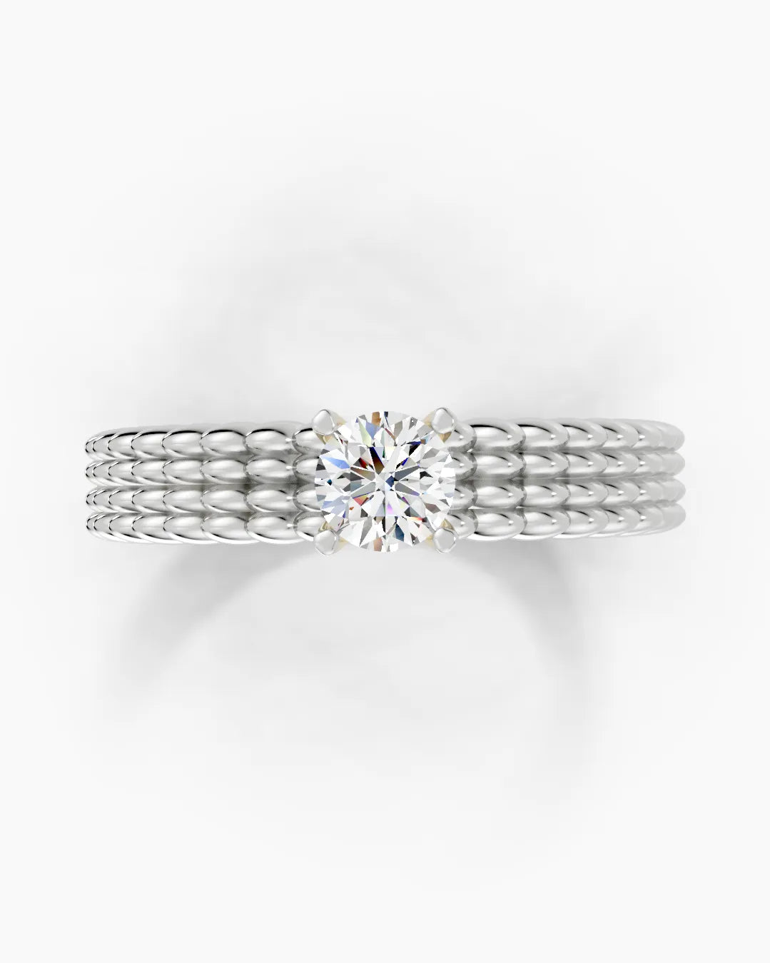 Pearl Row Women Ring