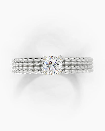 Pearl Row Women Ring