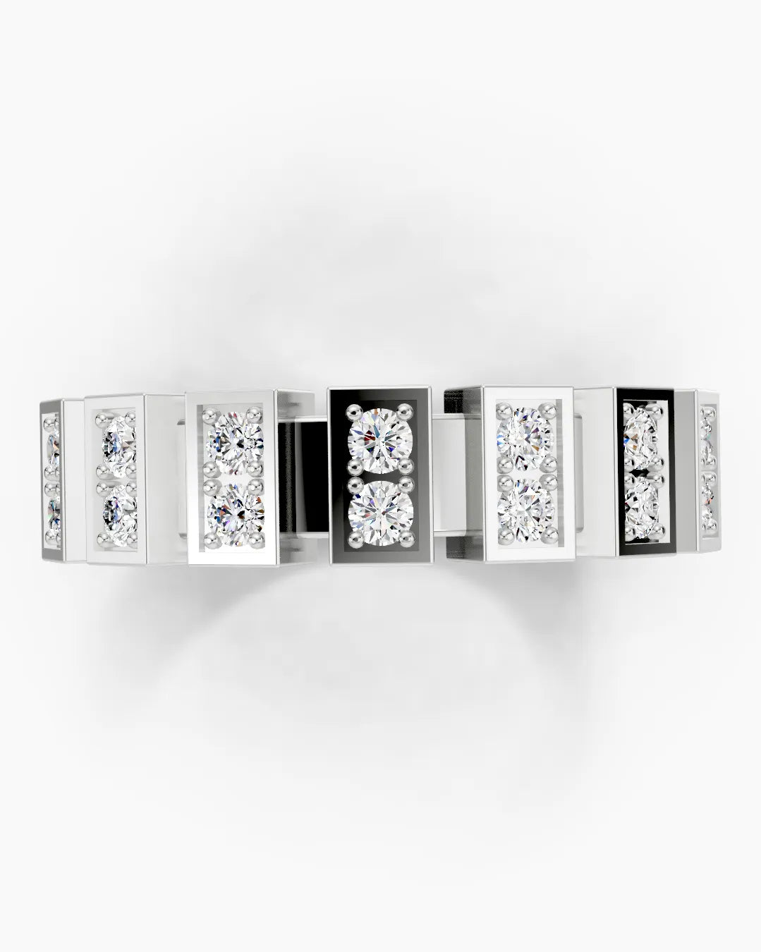 Glimmer Blocks Women Ring