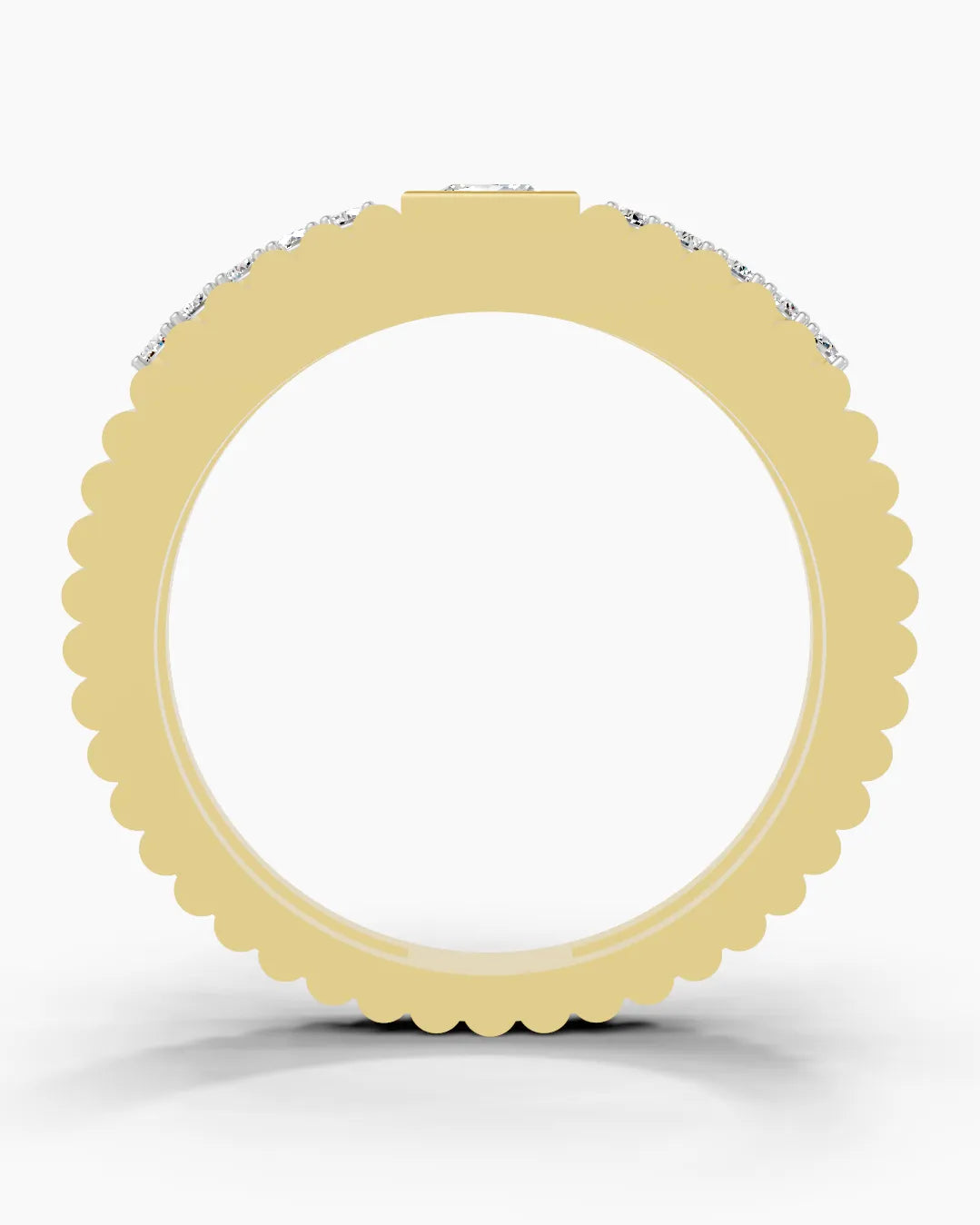 Meridian Grid Men Ring