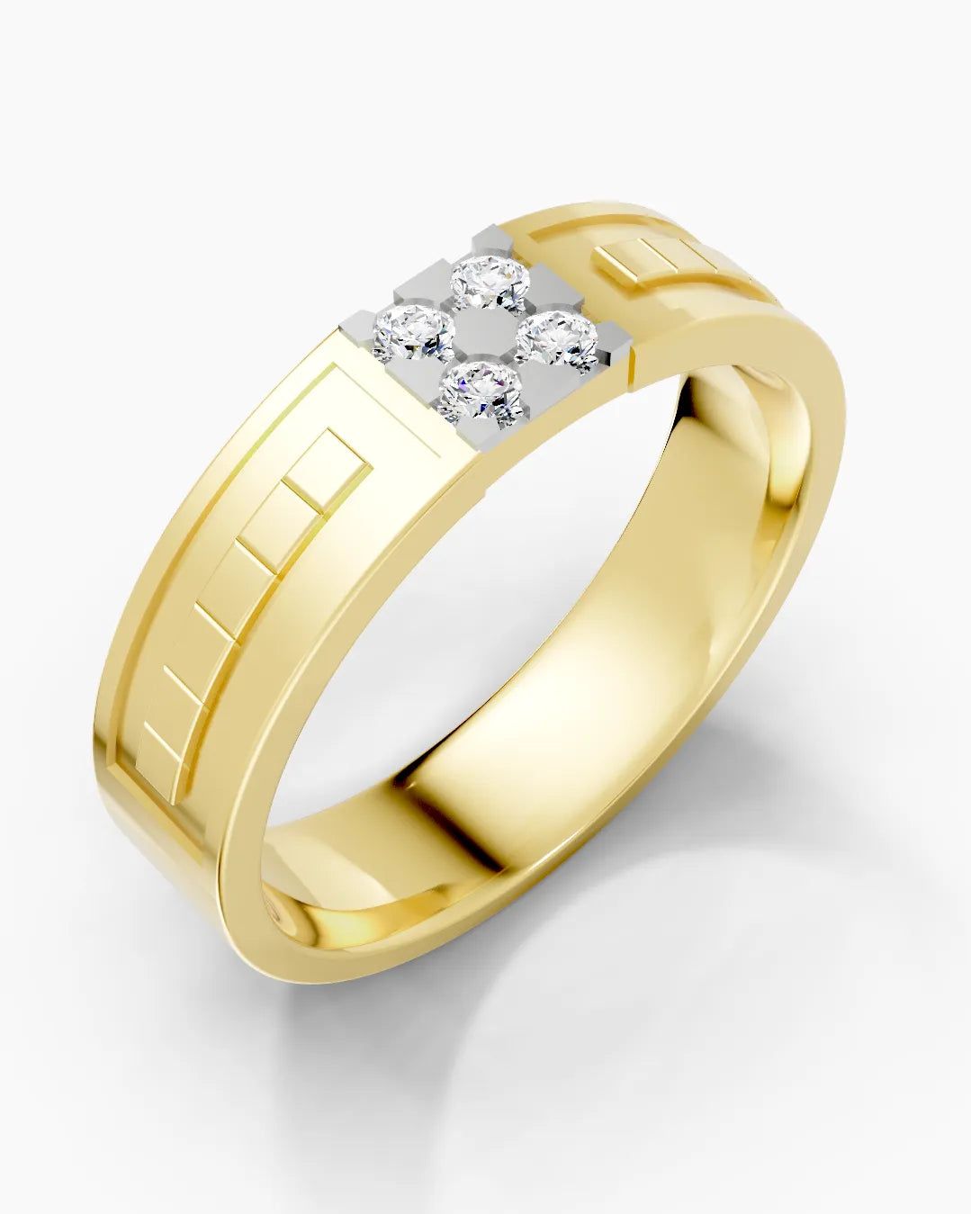 Regal Quad Men Ring