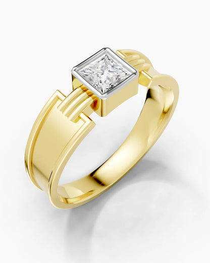 Architect Square Men Ring