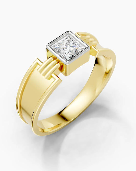 Architect Square Men Ring