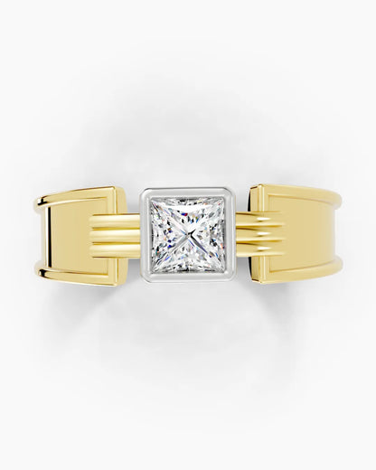 Architect Square Men Ring