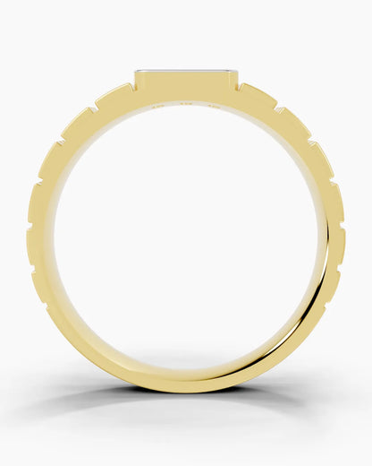 Apex Block Men Ring