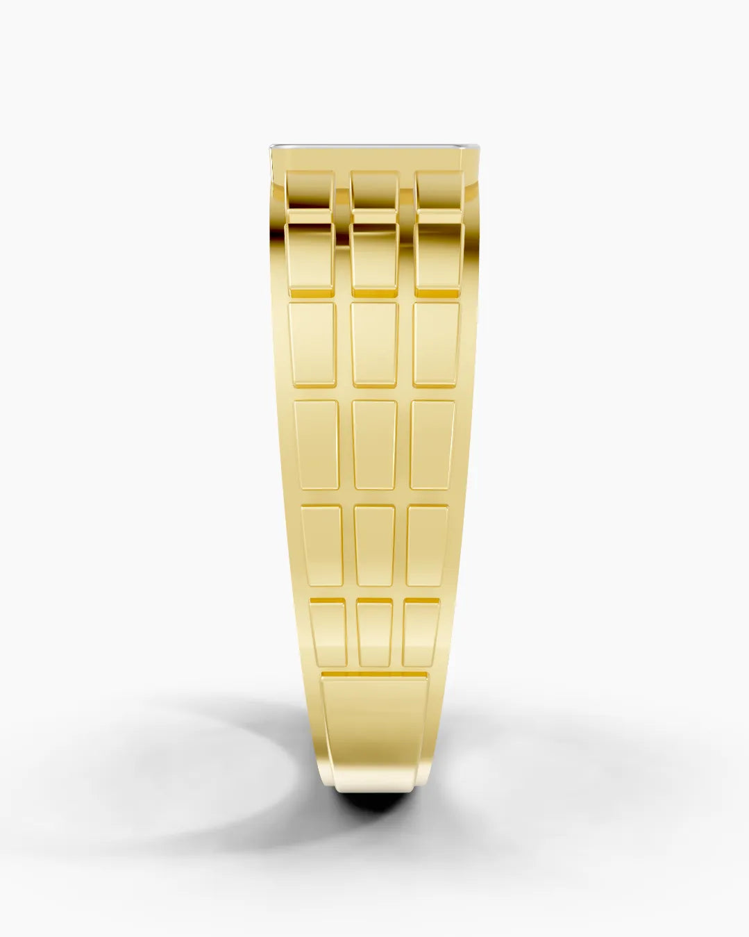 Apex Block Men Ring