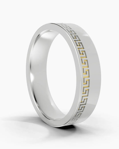 Grid Solace Men Ring