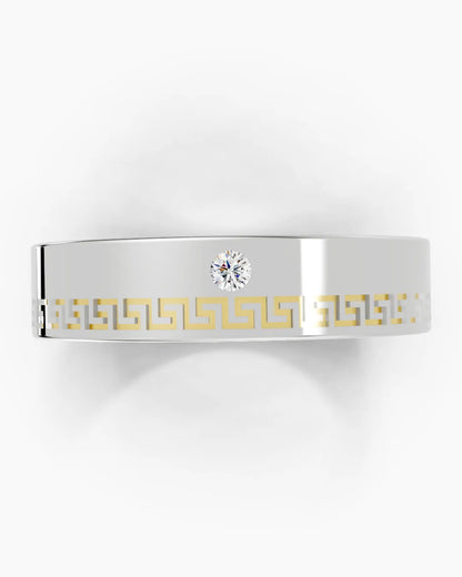 Grid Solace Men Ring