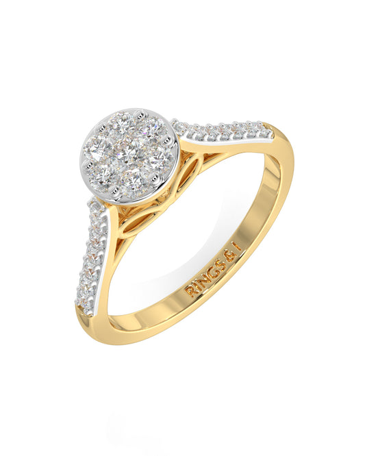 Radiant Cluster Women Ring