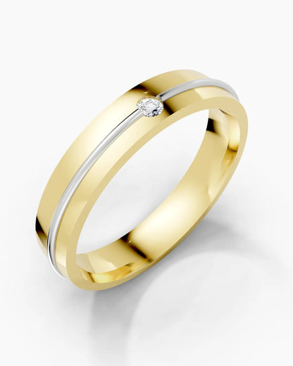 Stratum Gleam Men Ring