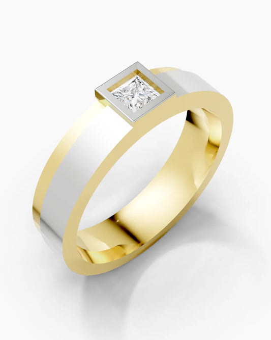 Facet Bastion Men Ring