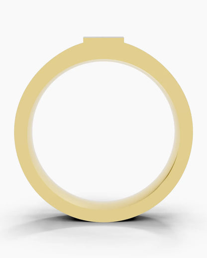 Facet Bastion Men Ring
