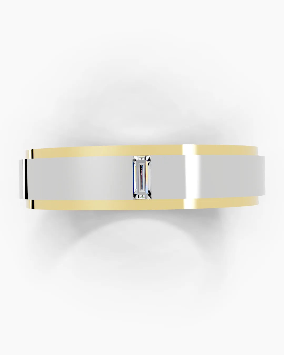 Streamline Cut Men Ring