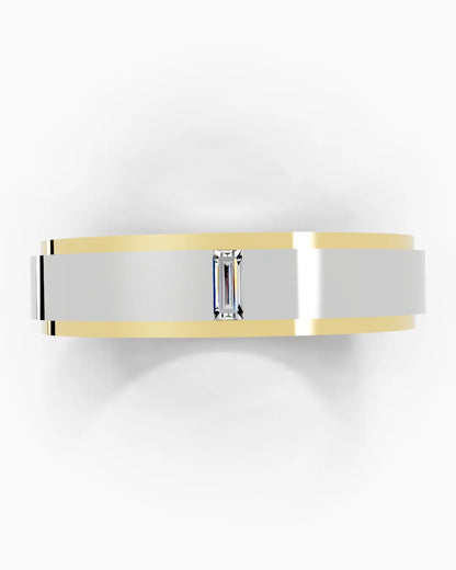 Streamline Cut Men Ring
