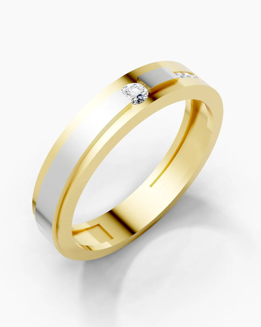 Halo Bracket Men Ring
