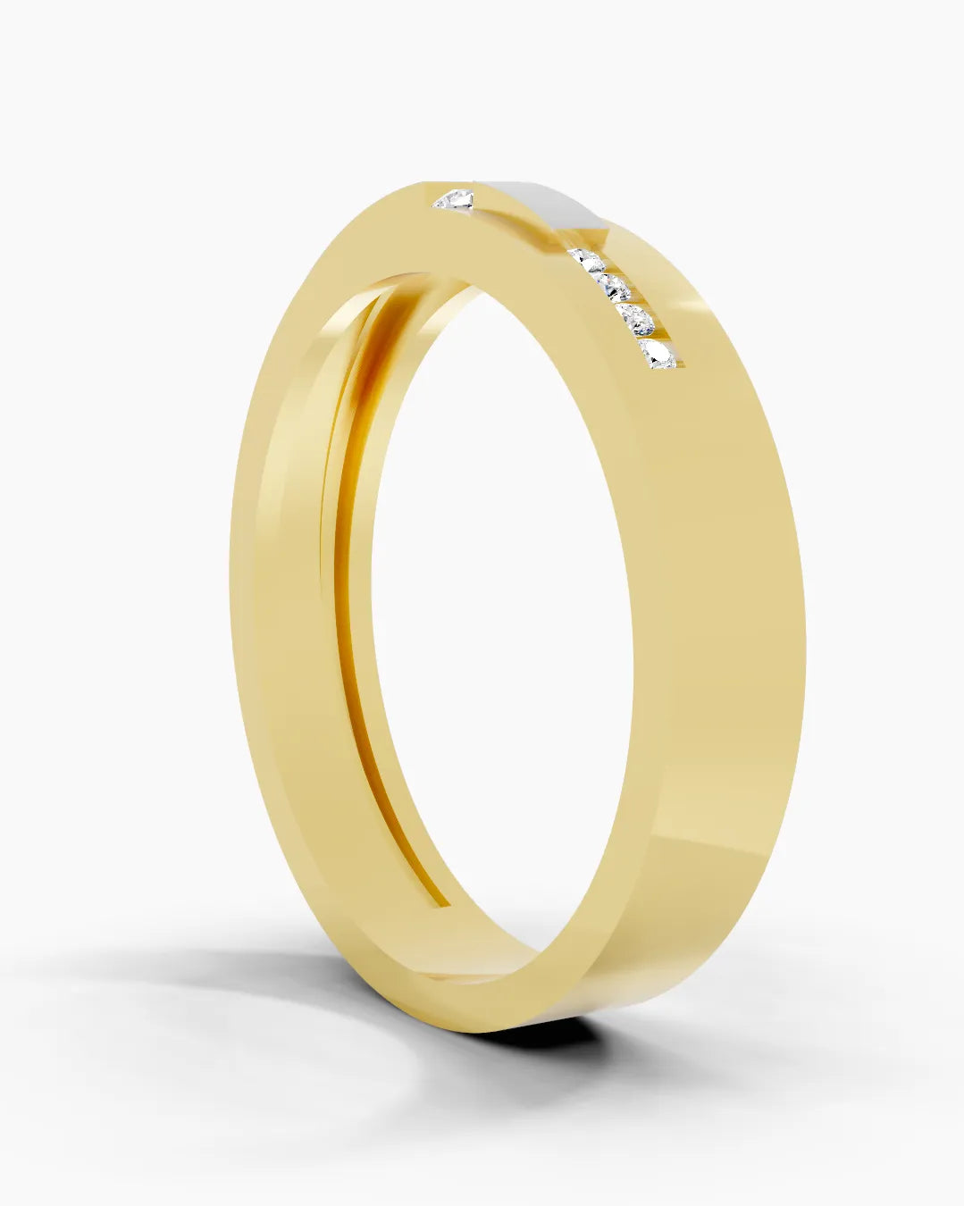 Halo Bracket Men Ring