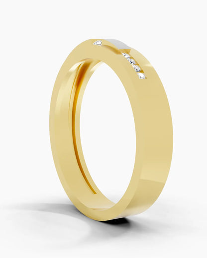 Halo Bracket Men Ring