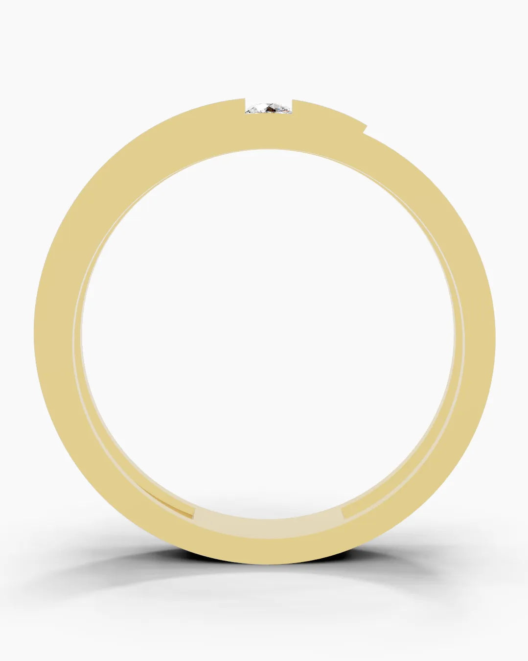 Halo Bracket Men Ring