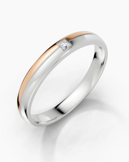 Veil Accent Men Ring