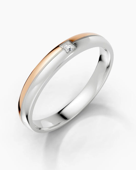 Veil Accent Men Ring