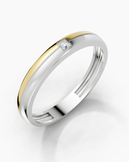 Calm Bracket Men Ring