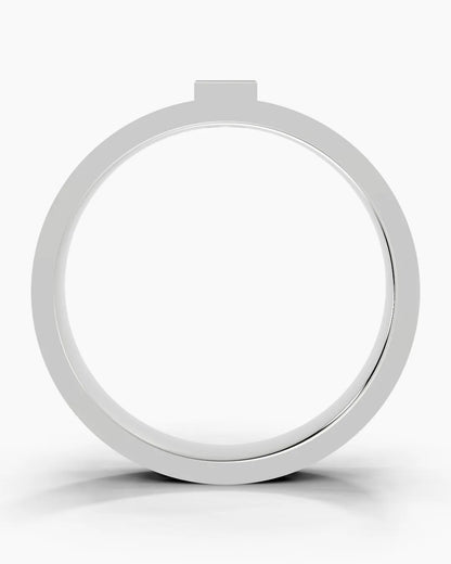 Split Beam Men Ring