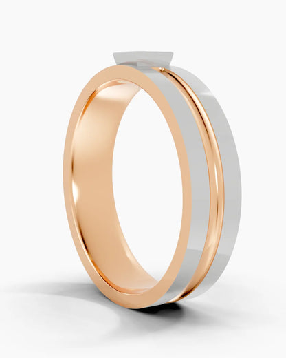 Split Focus Men Ring