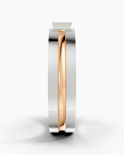 Split Focus Men Ring