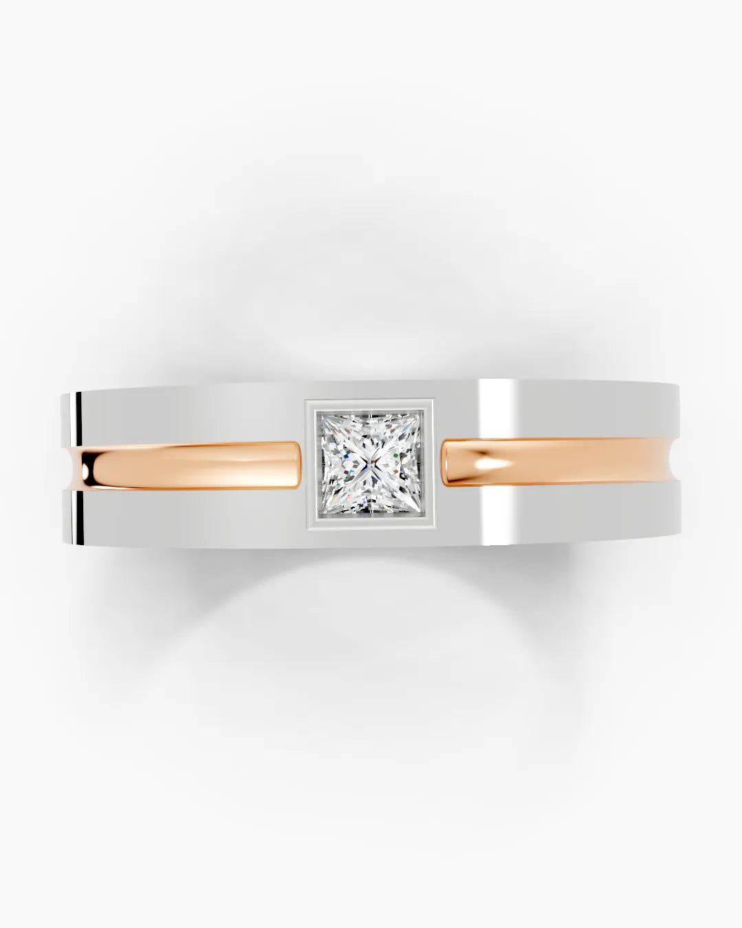Split Focus Men Ring