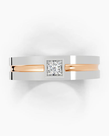 Split Focus Men Ring