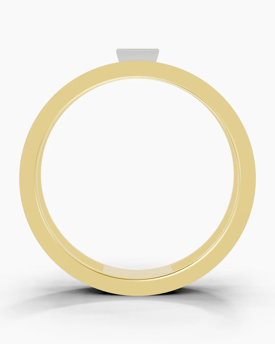 Channel Solitaire Men Ring