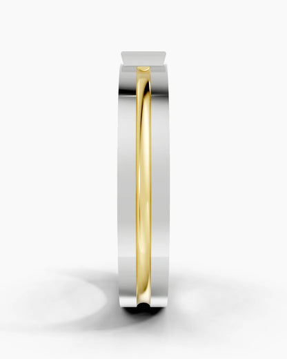 Channel Solitaire Men Ring