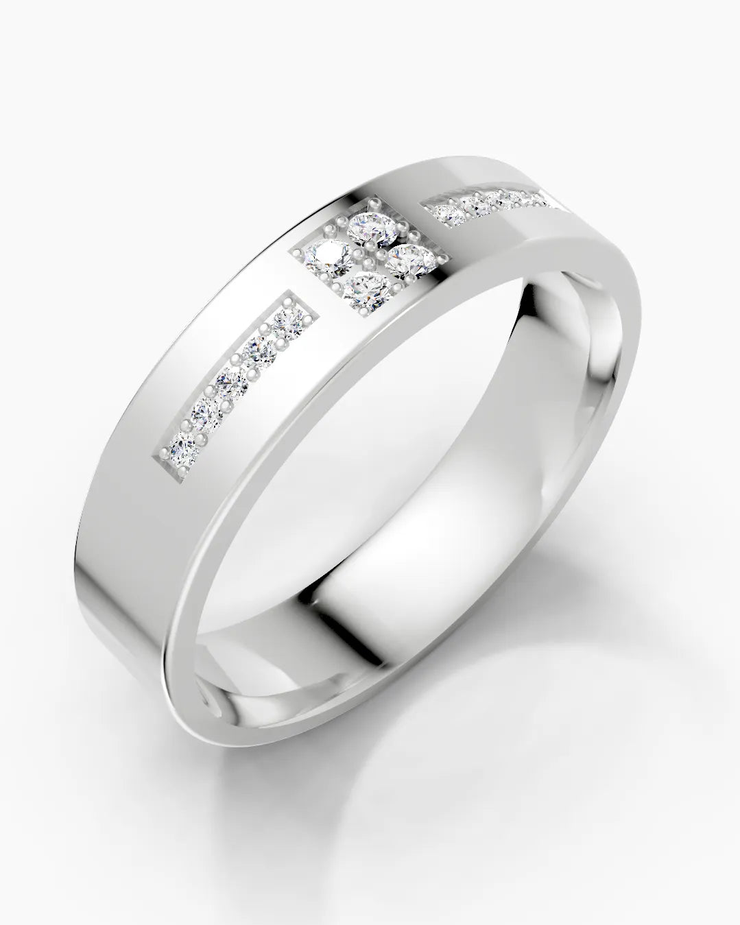Radiant Track Men Ring