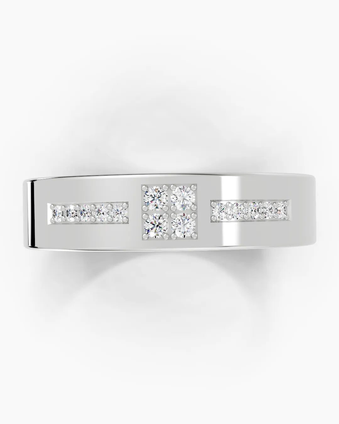 Radiant Track Men Ring