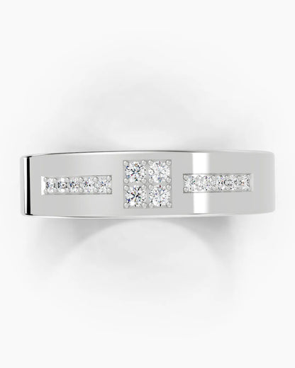 Radiant Track Men Ring