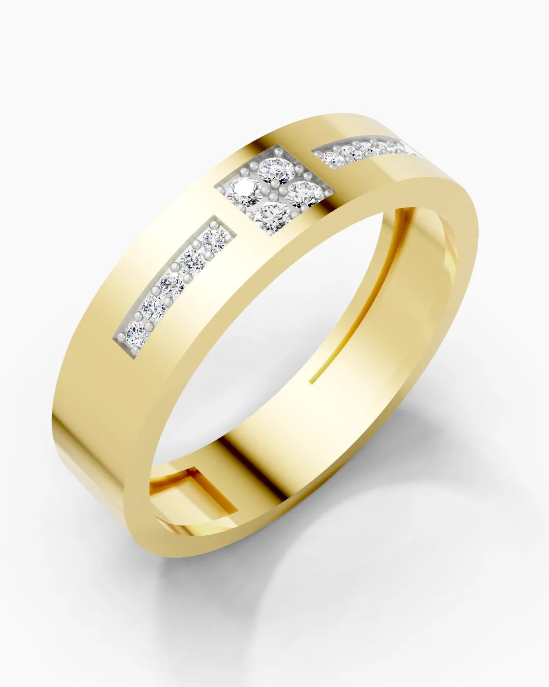 Pave Focus Men Ring
